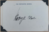 RNC chairman Harry Stewart original signature